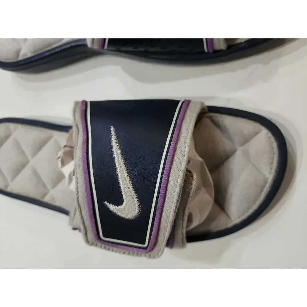 Nike Women's Size 9 Purple And Blue Sandals 431881-405